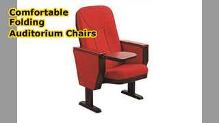 Cadeiras dobráveis ​​confortáveis ​​para auditório