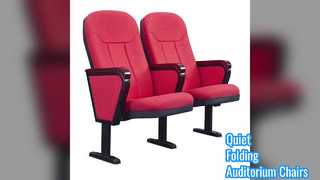 Cadeiras de auditório dobráveis ​​duráveis ​​sem tablet