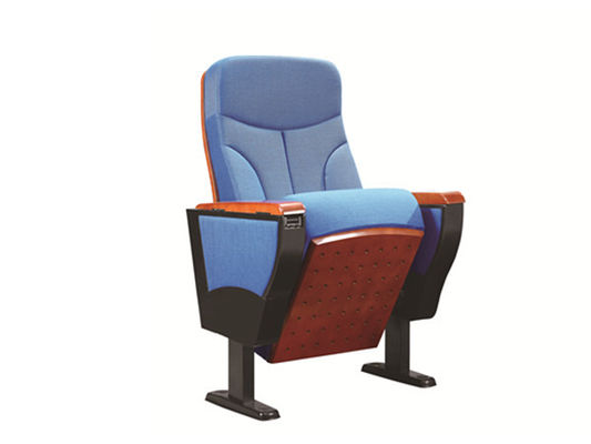 Cadeiras de auditório de revestimento de madeira contraplacado à prova de fogo